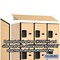 Salsbury Industries 4 Tier Designer Locker, 54"Wx76"Hx24"D, 12 Door, Maple 18-24364MAP - alternate 7